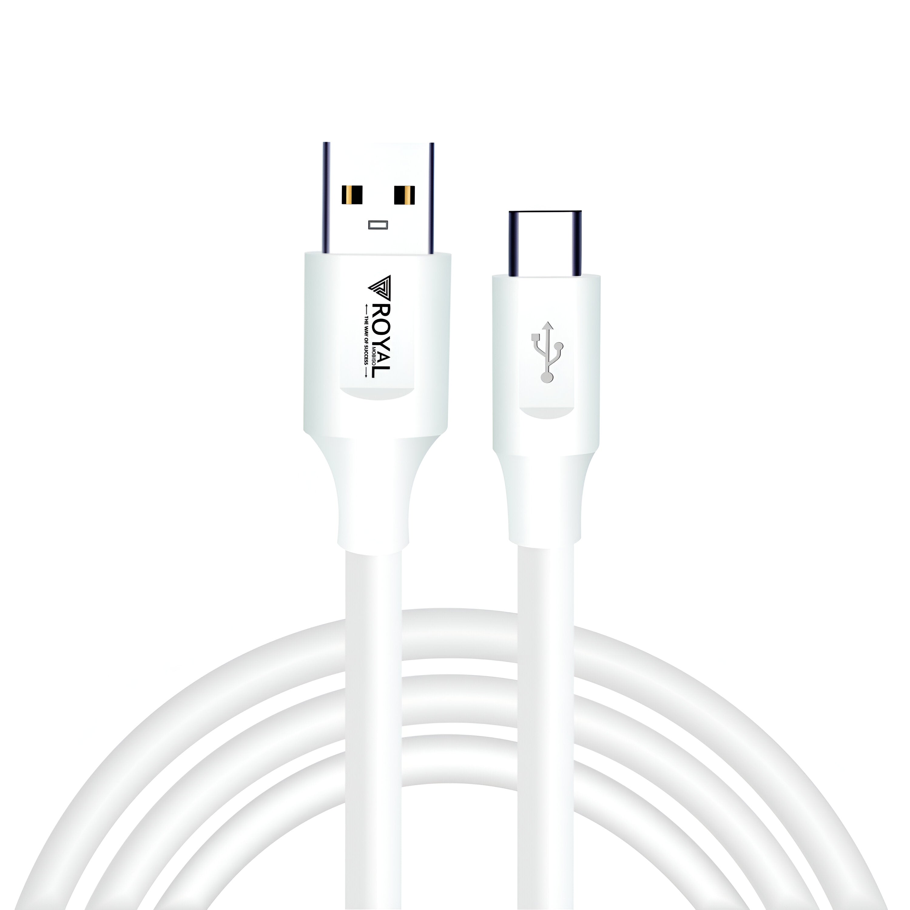 Royal Mobisol 120W Turbo Charging Cable | 6mm Ultra-Durable | 1M Length | Sync & Charge | High-Quality TPE