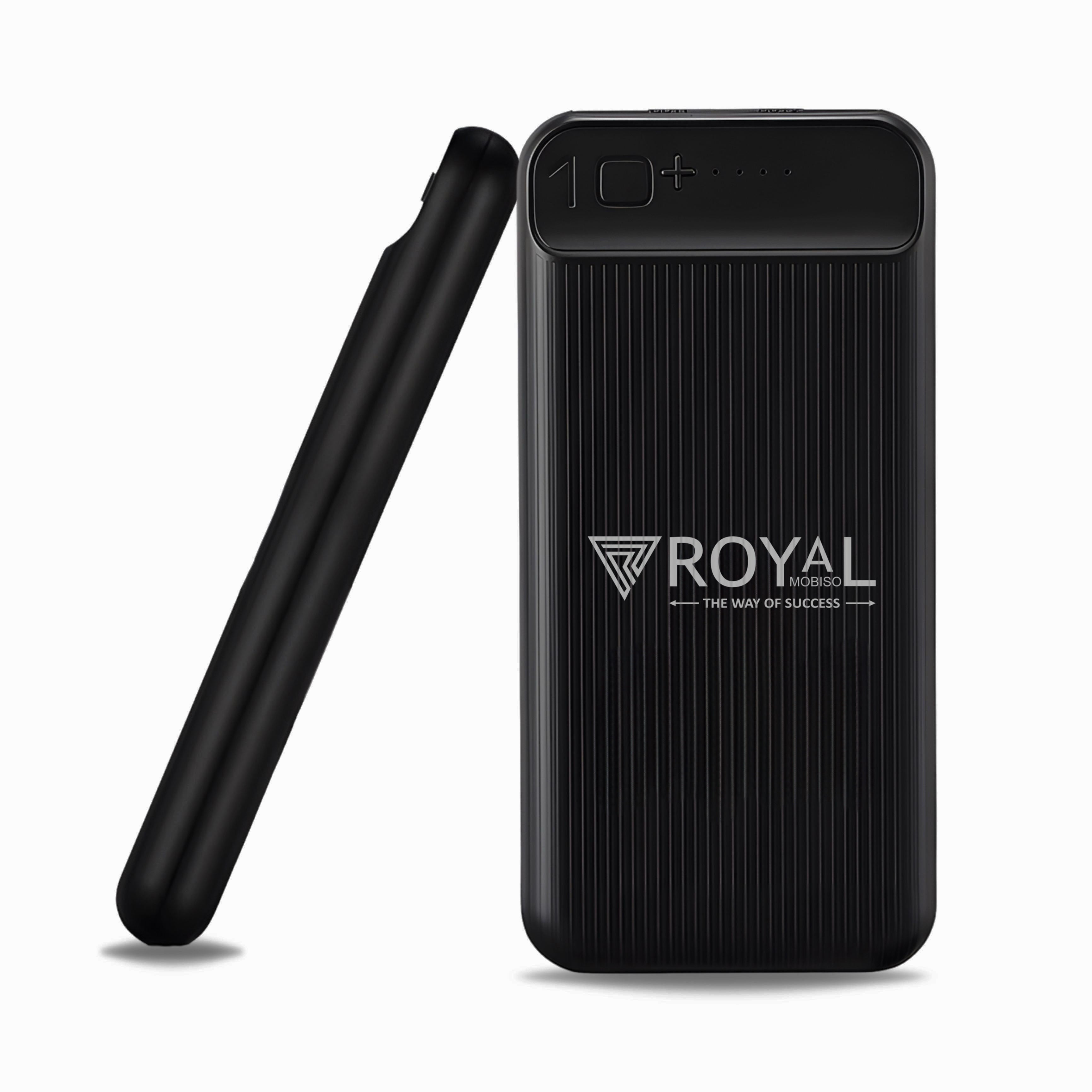 Royal Mobisol RYL-POB-02 Power Bank: Lightweight Pocket-Sized Charger -  Superfast Charging - 12000mAh