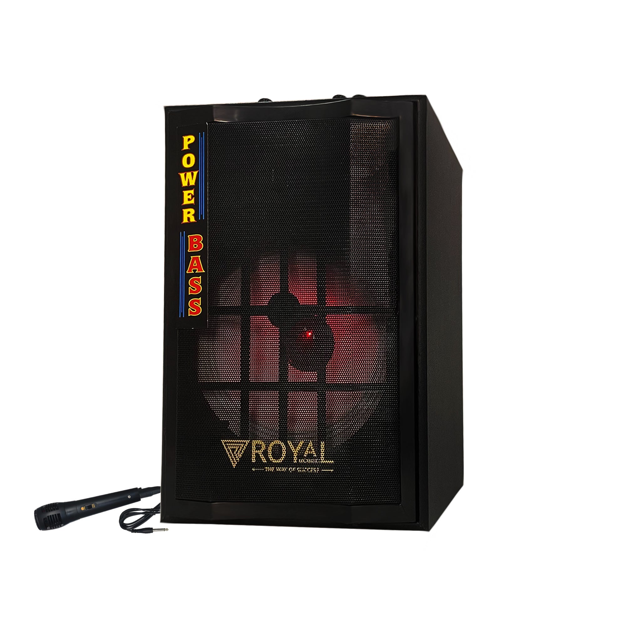 Royal Mobisol Party Speaker – TWS Mode, 8-Inch Woofer, 5-Hour Playtime