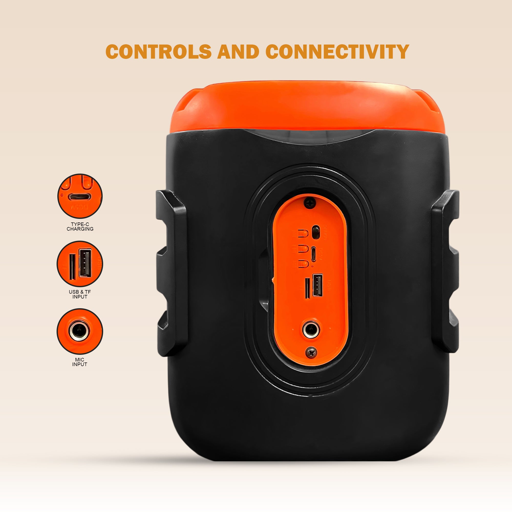 Royal Mobisol Champion Karaoke Speaker with Mic