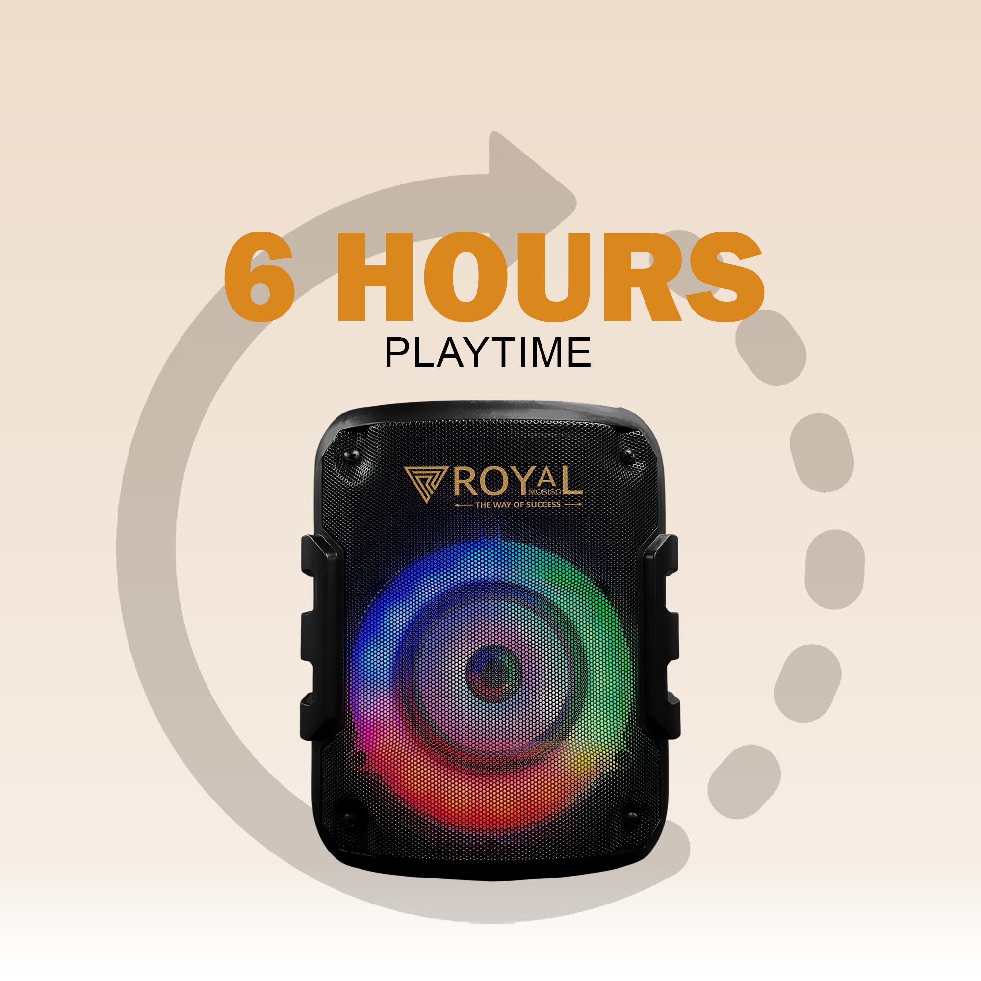Royal Mobisol Champion Karaoke Speaker with Mic