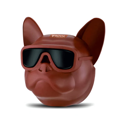 Dog Face Bluetooth Speaker | Royal Mobisol Toby: 40 Watts | 4 hours of Playtime | Hi-Fi music clarity | Compatible with a wide range of devices