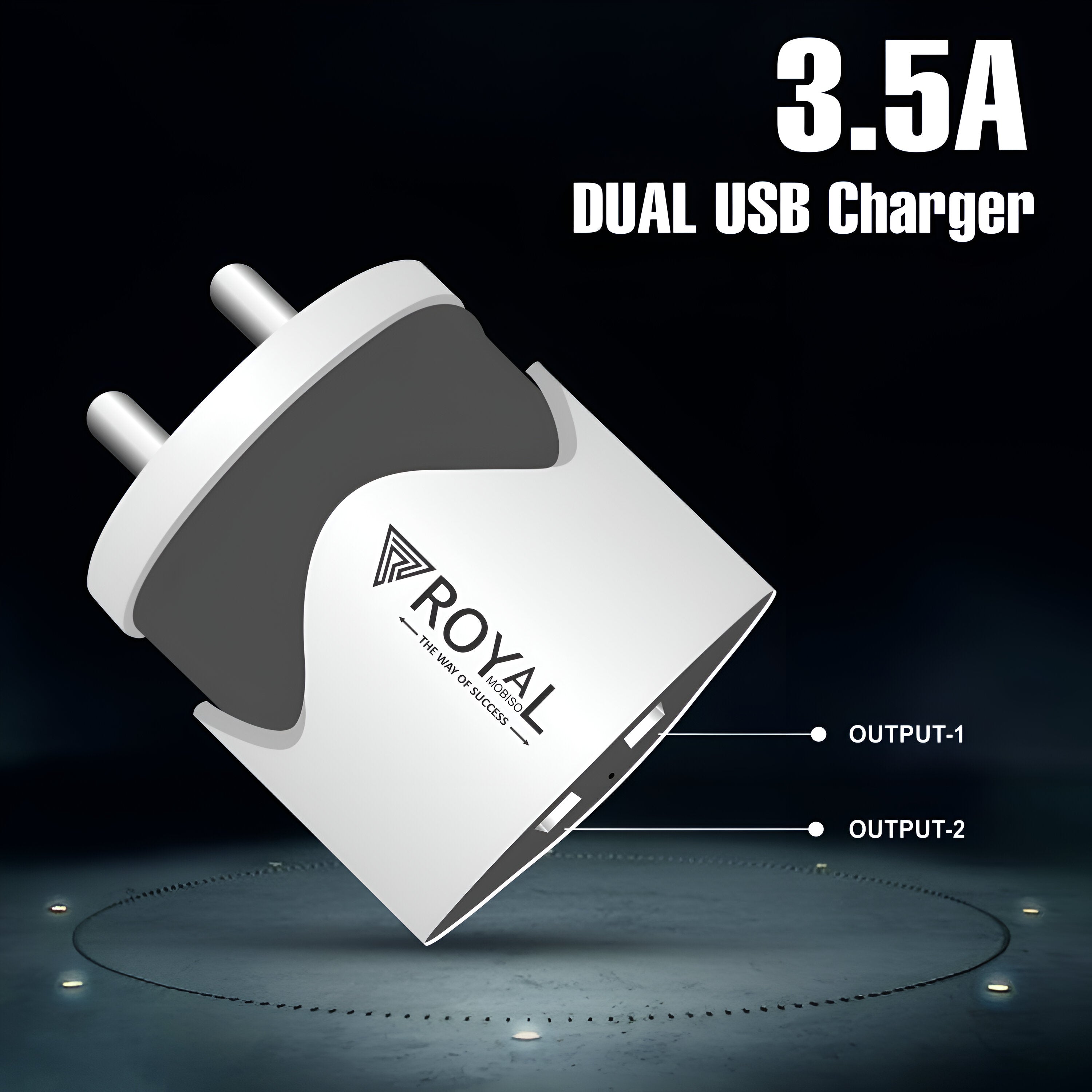 Dual Port 3.5A Fast Charger