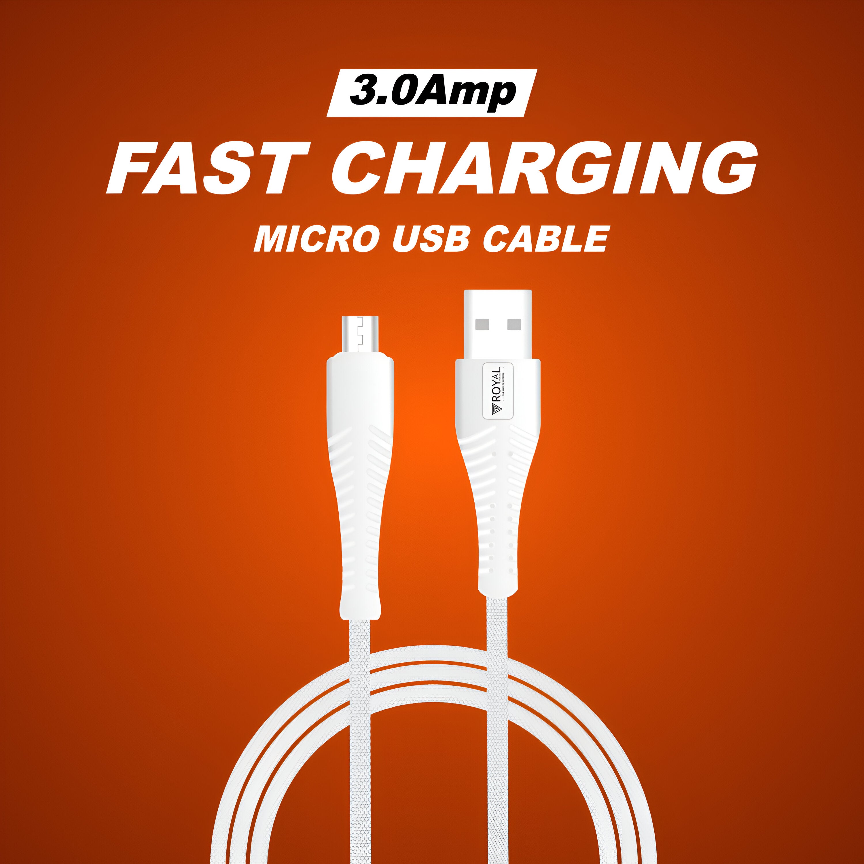 3.0Amp Fast Charging USB to Micro Data Cable