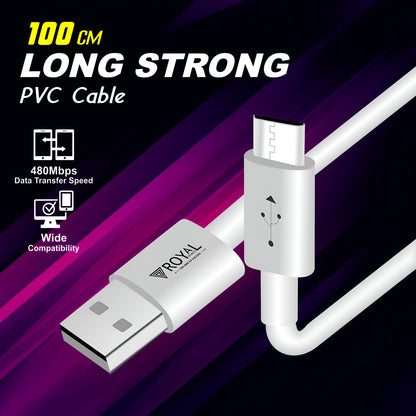 2.4A USB to Micro Data Cable for High-Speed Charging and Data Cable