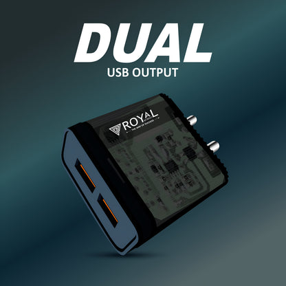 3.5A Dual USB Fast Charger (Android & Keypad Phones)