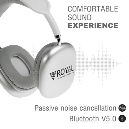 Royal Mobisol: 20H Playtime, Soft Ear Cups - Wireless Headphones