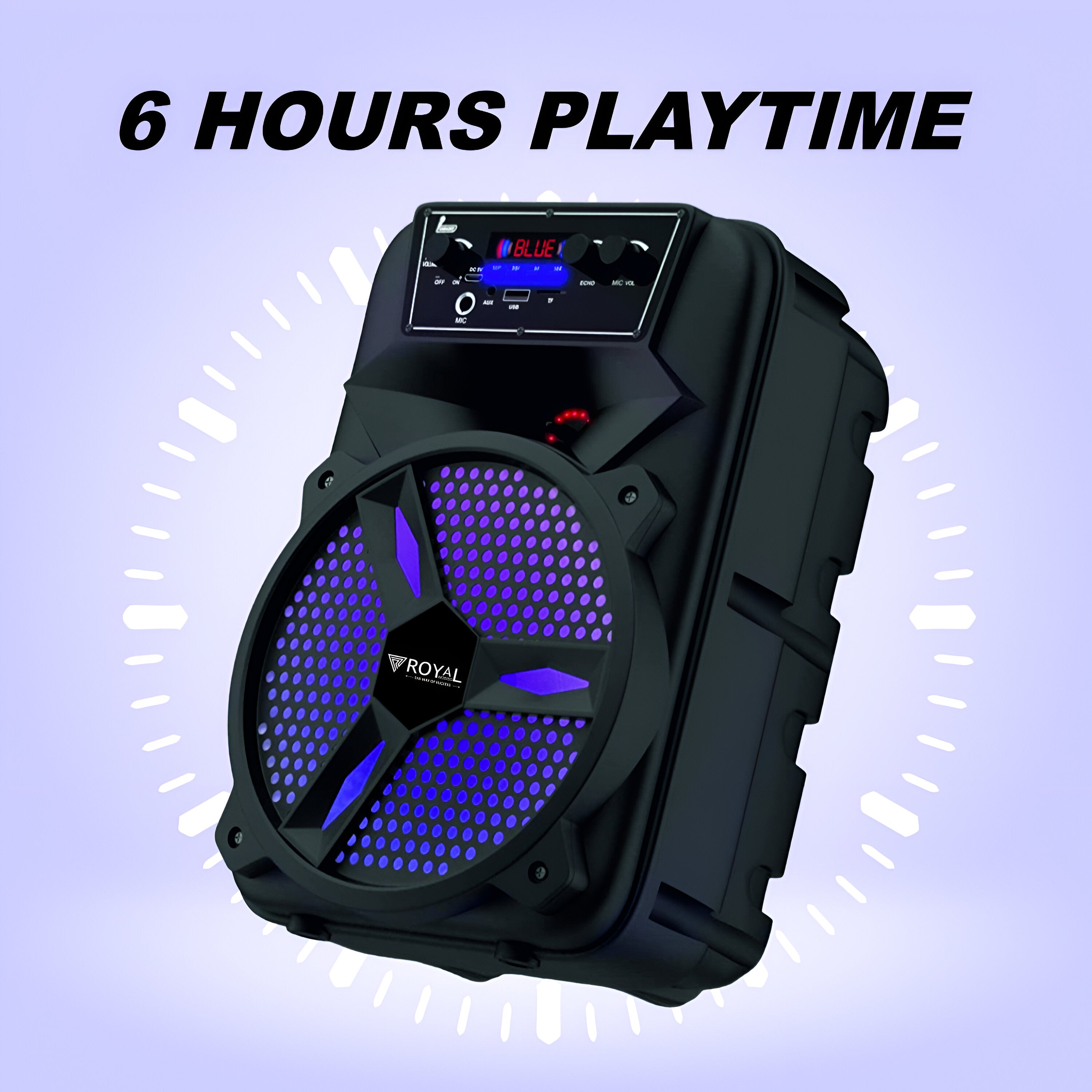 Wireless Portable Speaker with mic