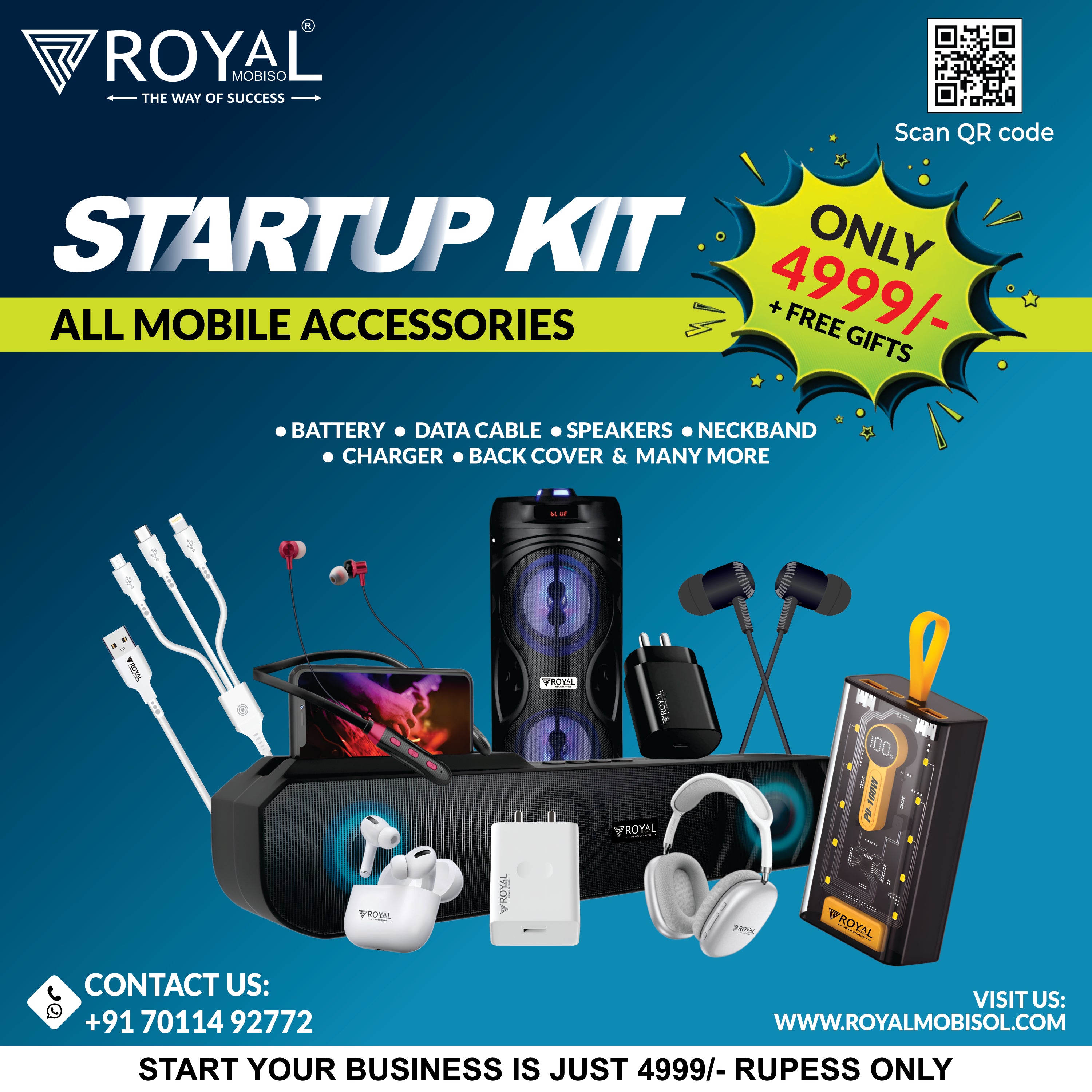 ROYAL MOBISOL Startup Kit | In Just 4999