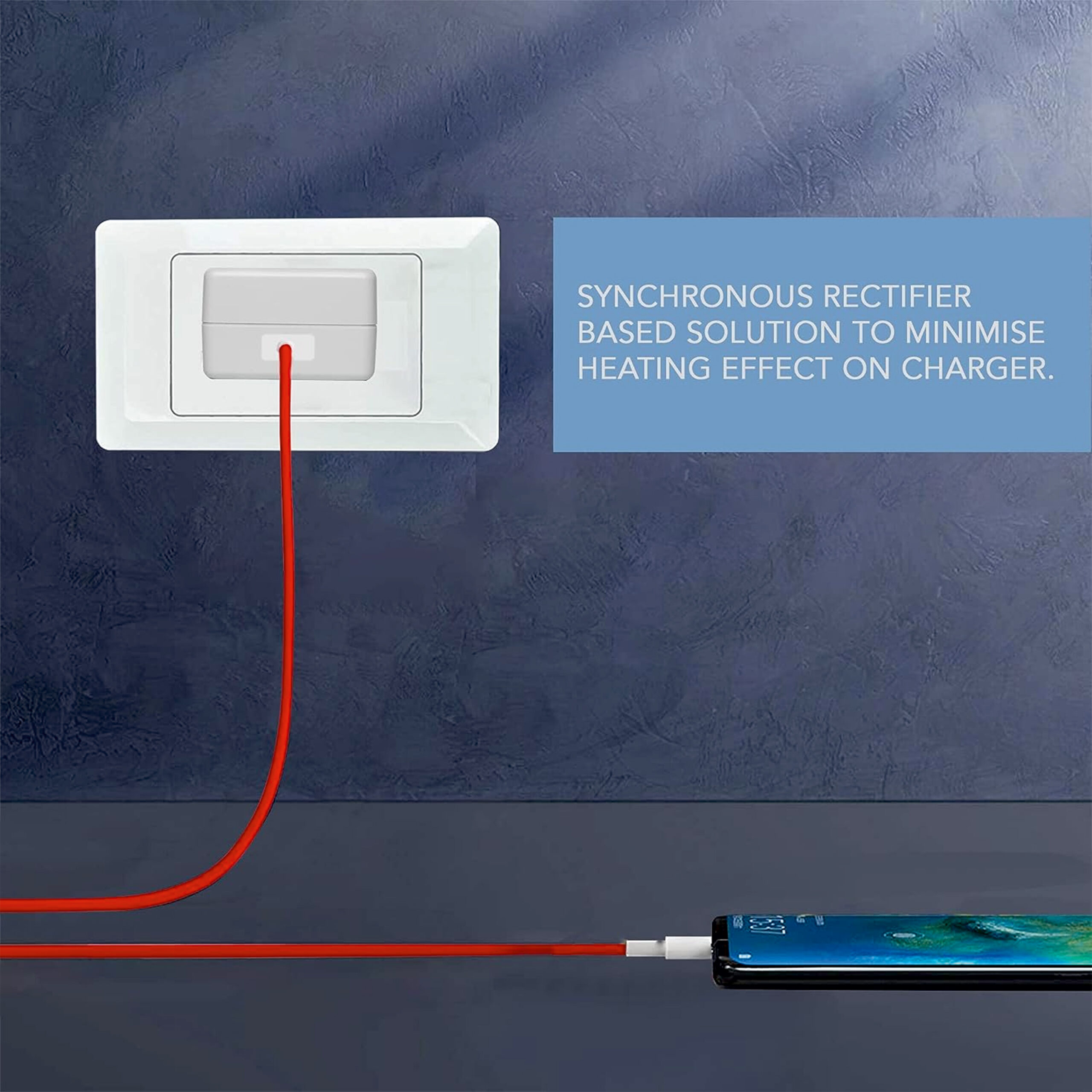 Royal CH-321 65W Quick Charger Single USB Wall Adapter – Universal Smart Fast Charging Travel Charger with Multi-Layer Protection - Image 4