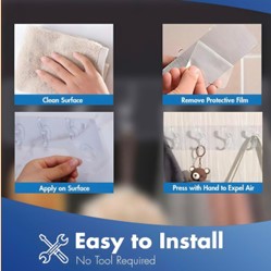 Transparent Self-Adhesive Wall Hook Strip | DIY Cuttable Multipurpose Hook Rack | Heavy Duty Waterproof Hooks | 3kg Load Capacity | No-Drill Wall Organizer - Image 2