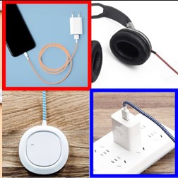 Universal Spiral Cable Protector & Charger Cord Organizer | 1.4 Meter Flexible Cable Sleeve | Anti-Break USB Charging Cable Protector | Easy DIY Wire Wrap - Image 3