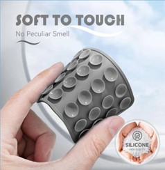 Reusable Silicone Suction Phone Mount Pad | Universal Sticky Phone Holder | Hands-Free Selfie & Video Recording Mount | Washable Nano Suction Pad - Image 3