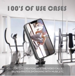 Reusable Silicone Suction Phone Mount Pad | Universal Sticky Phone Holder | Hands-Free Selfie & Video Recording Mount | Washable Nano Suction Pad - Image 4