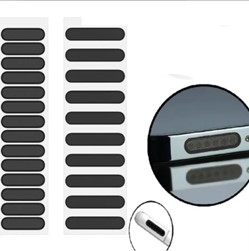 Universal Smartphone Speaker Dust Mesh Stickers | Self-Adhesive Anti-Dust Speaker Grill Protector | Waterproof Earpiece Mesh for Mobile Phones (Multi-Pack)