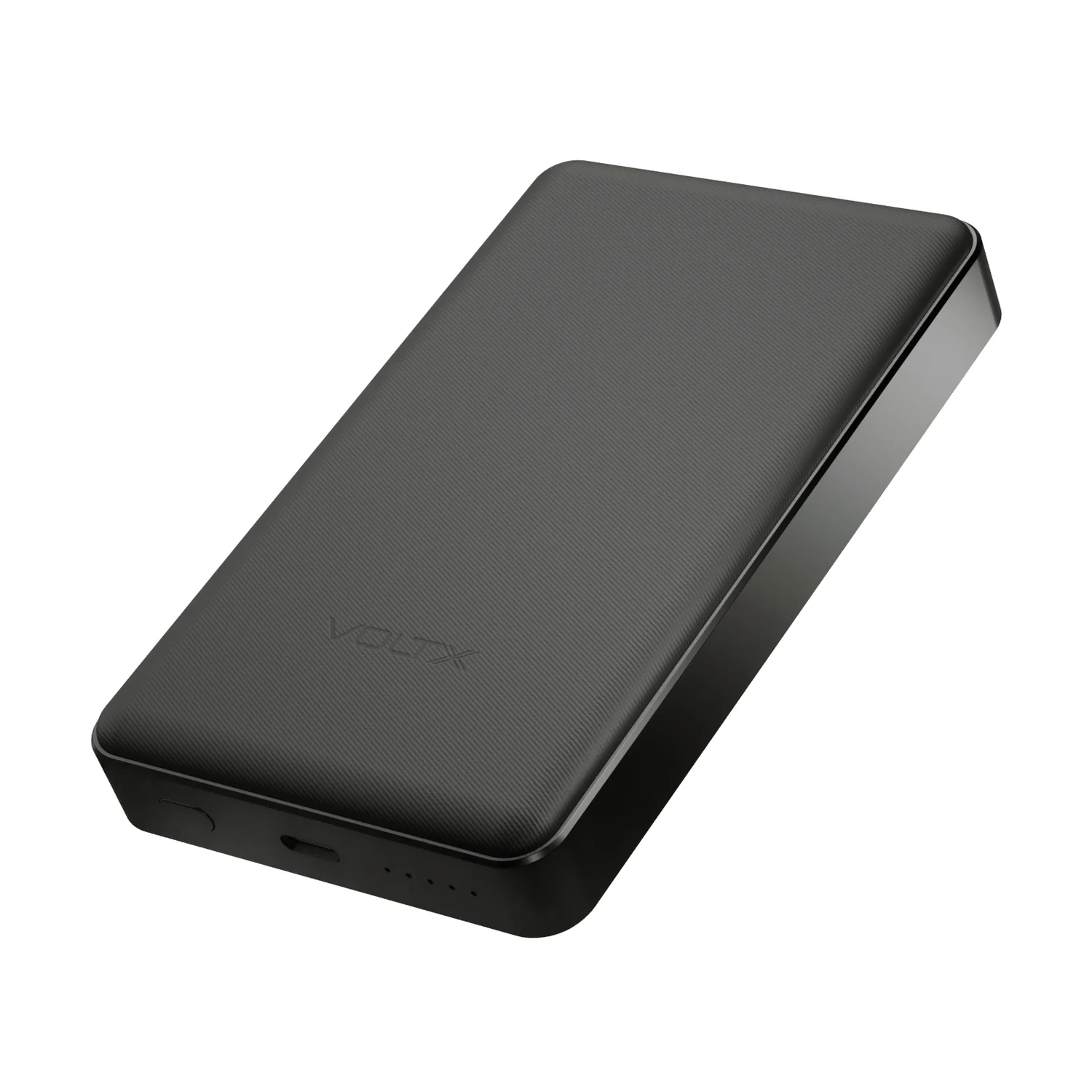 VOLTX Portable Power Bank with USB Type-C Charging Port, LED Battery Indicator & Compact Lightweight Design – Black - Image 6