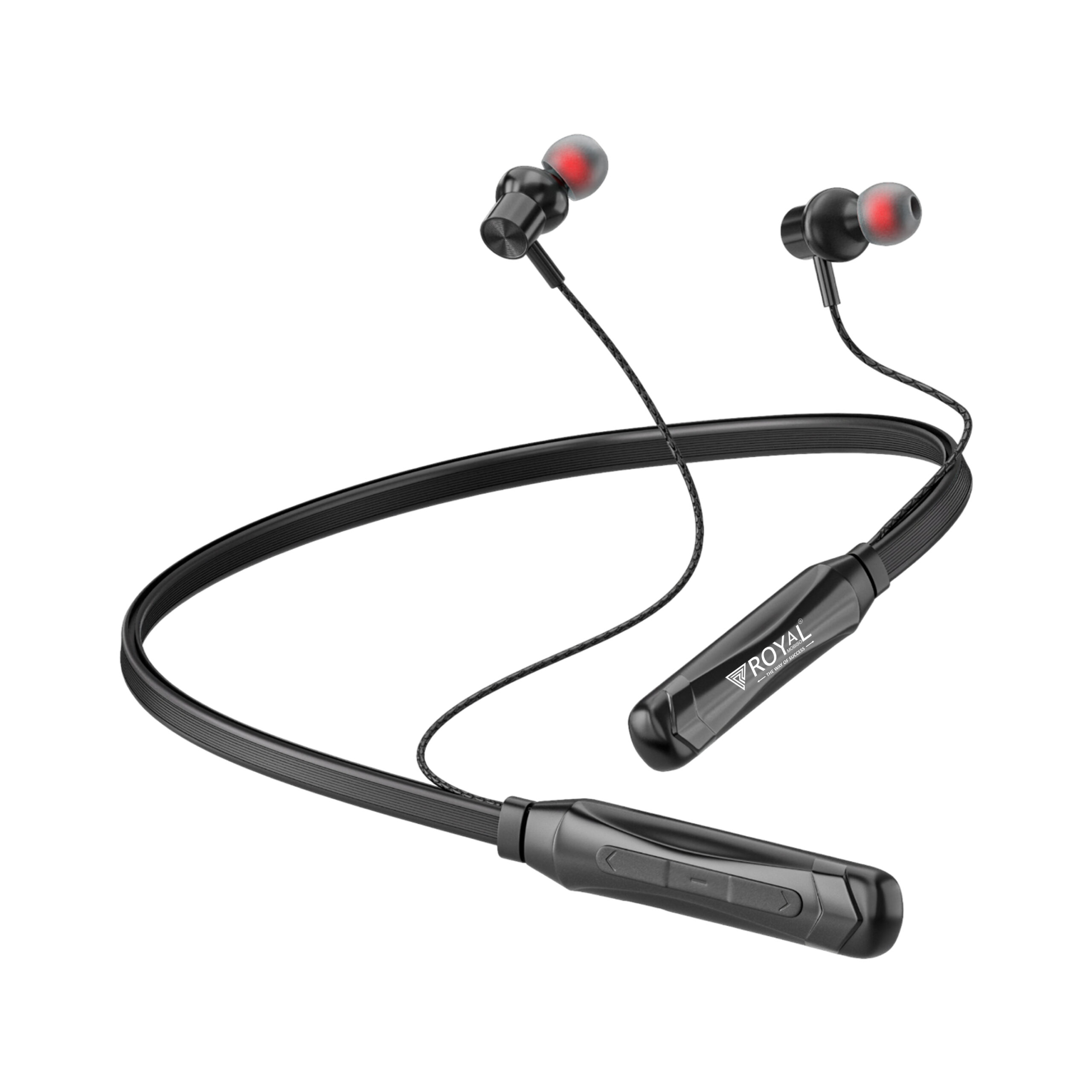 Royal Dhakad Wireless Bluetooth Neckband Earphones | Bluetooth 5.3 | Up to 68 Hours Playtime | Magnetic Earbuds | HD Sound | ENC Noise Cancellation | Lightweight Design - Image 2