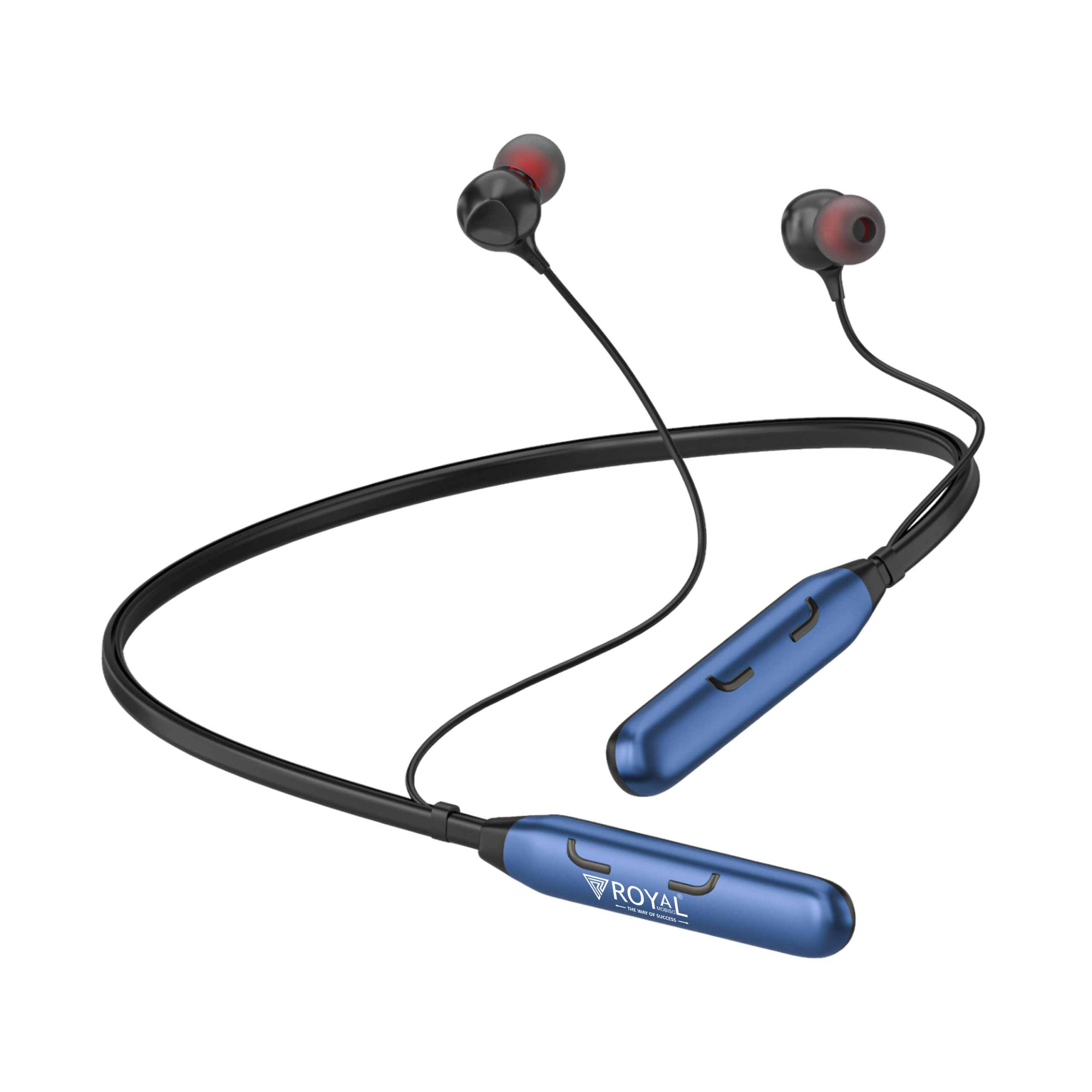Royal Harmony Wireless Bluetooth Neckband Earphones | Bluetooth 5.3 | Up to 72 Hours Playtime | Magnetic Earbuds | Lightweight Neckband | Android & iOS Compatible