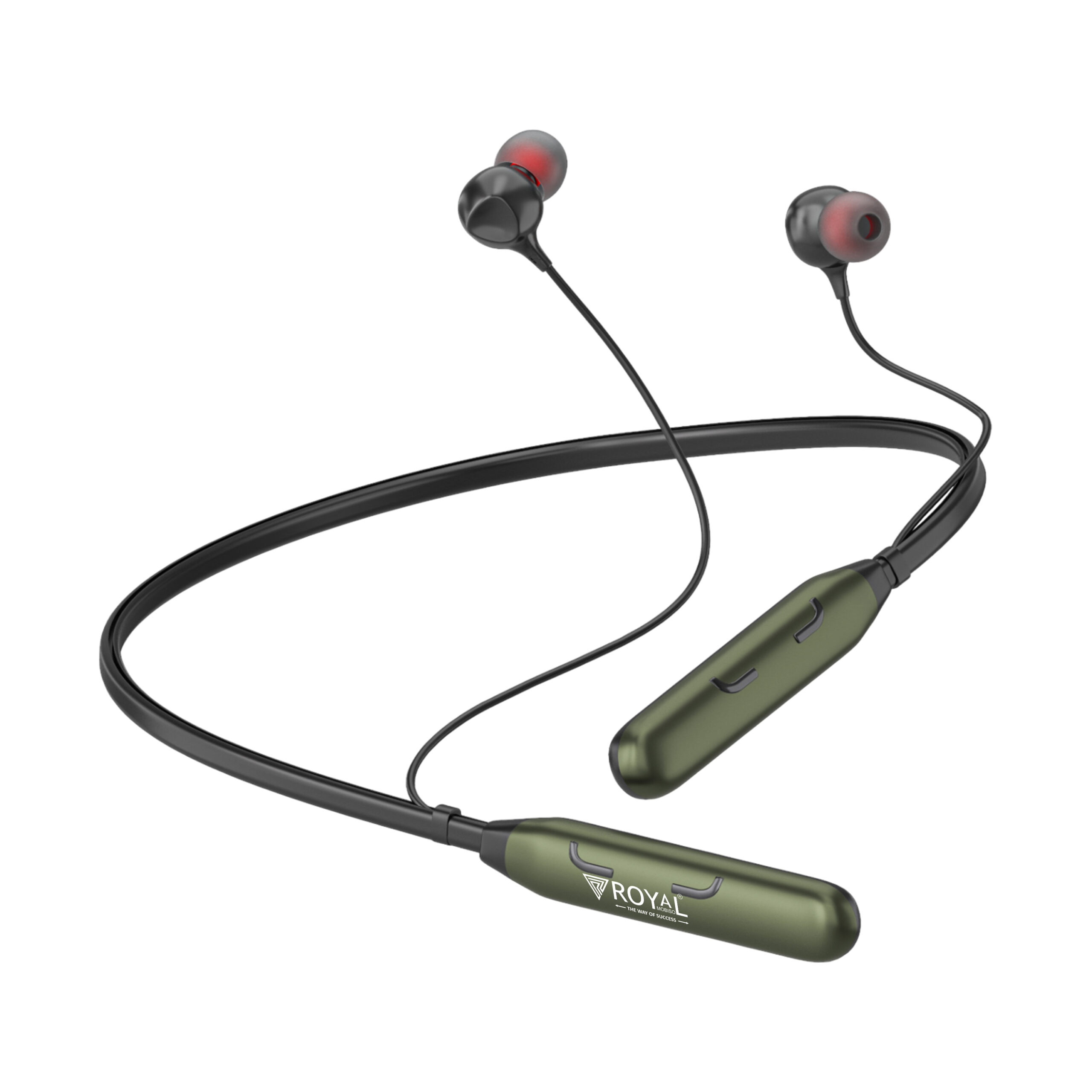 Royal Harmony Wireless Bluetooth Neckband Earphones | Bluetooth 5.3 | Up to 72 Hours Playtime | Magnetic Earbuds | Lightweight Neckband | Android & iOS Compatible - Image 4