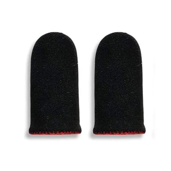 Mobile Gaming Finger Sleeves (2 Pack) | Carbon Fiber Conductive Touch Finger Covers | Sweatproof & Anti-Slip | Ultra-Sensitive for PUBG, BGMI & Mobile Gaming - Image 2