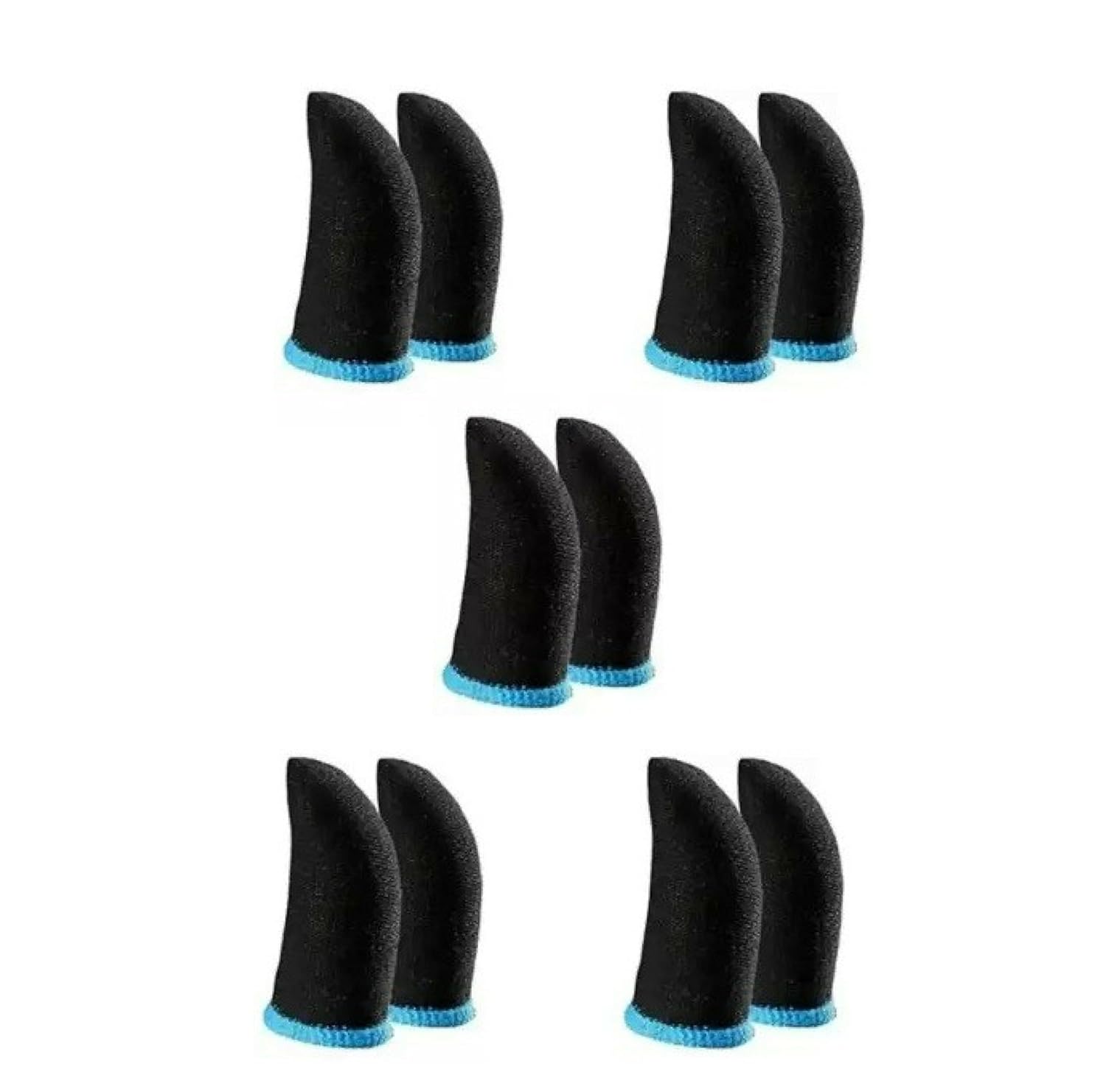 Mobile Gaming Finger Sleeves (2 Pack) | Carbon Fiber Conductive Touch Finger Covers | Sweatproof & Anti-Slip | Ultra-Sensitive for PUBG, BGMI & Mobile Gaming - Image 6
